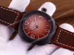 Replica Radiomir Panerai Watch Black Case Chocolate Dial 45mm